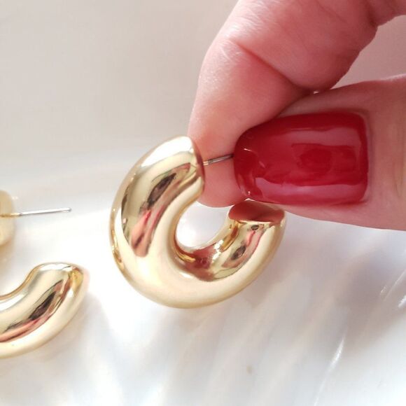 New! Anthro Tube Earrings  - Picture 11 of 16